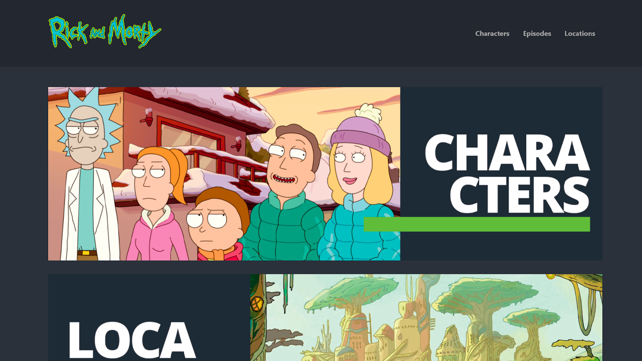 Rick And Morty Project